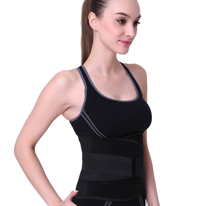 Waist Protect Body Shaping Slimming Belt Breathable Waist Brace Lumbar Back Support Belt For Fitness Sports Protection