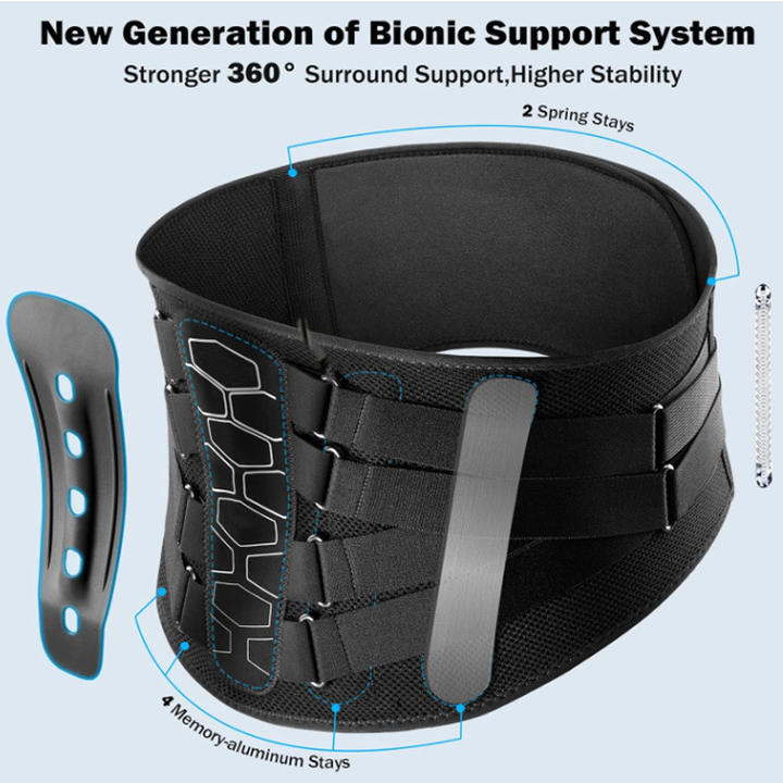 Waist Protection Exercise Running Belt Adult back pain relief waist Support Belt Orthopedist recommend waist protection belt Low-Cost Manufacturing
