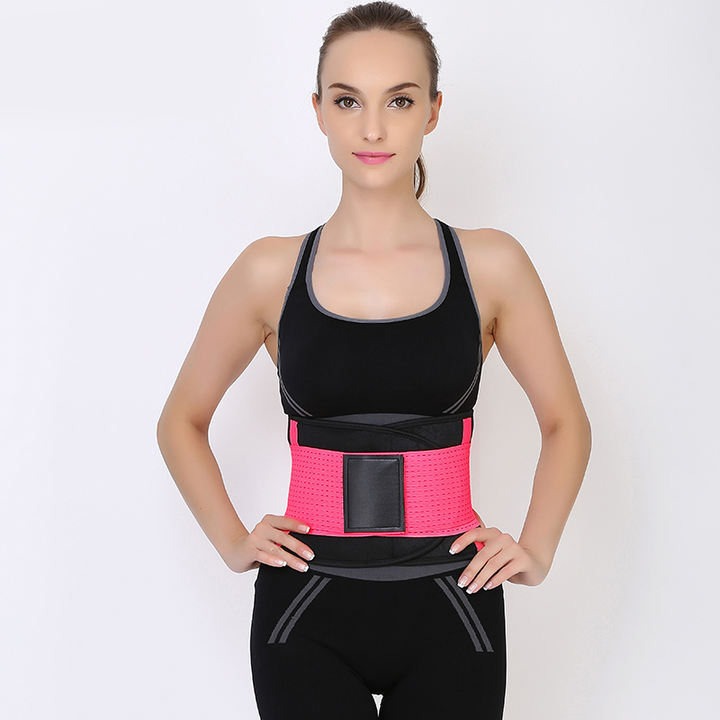 Waist Trainer Cincher Trimmer Sweat Belt Women Men Shapewear Gym Body Shaper