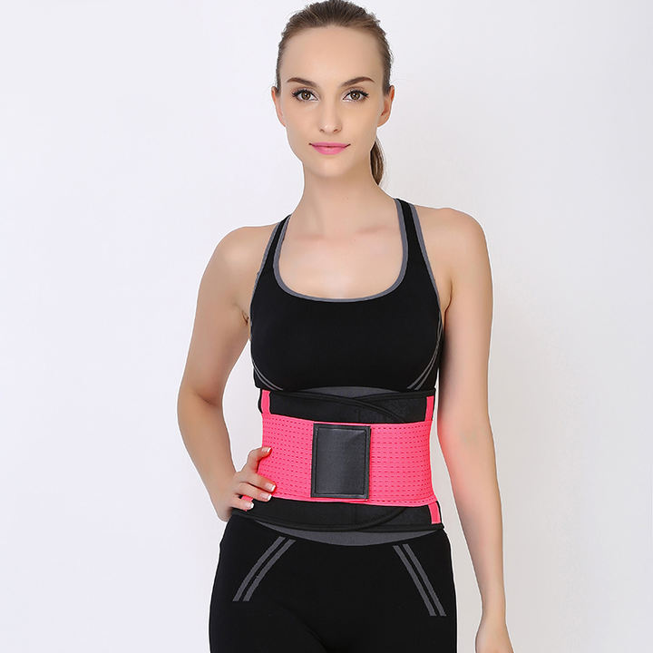 Waist Trainer Cincher Trimmer Sweat Belt Women Men Shapewear Gym Body Shaper