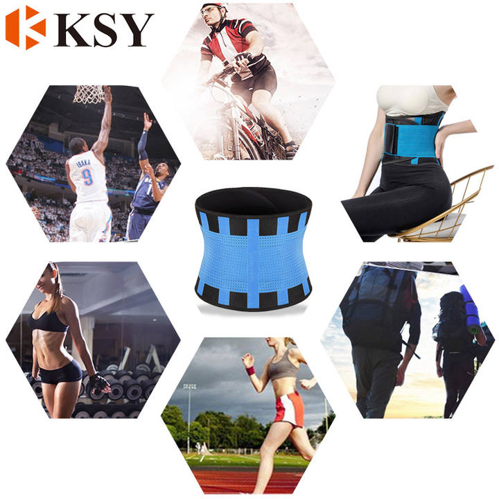 Waist Trimmer Belt Adjustable Weight Loss Wrap Sweat Workout Neoprene Waist Support Back Support Belt Waist Trainer Manufacturing Services Chain
