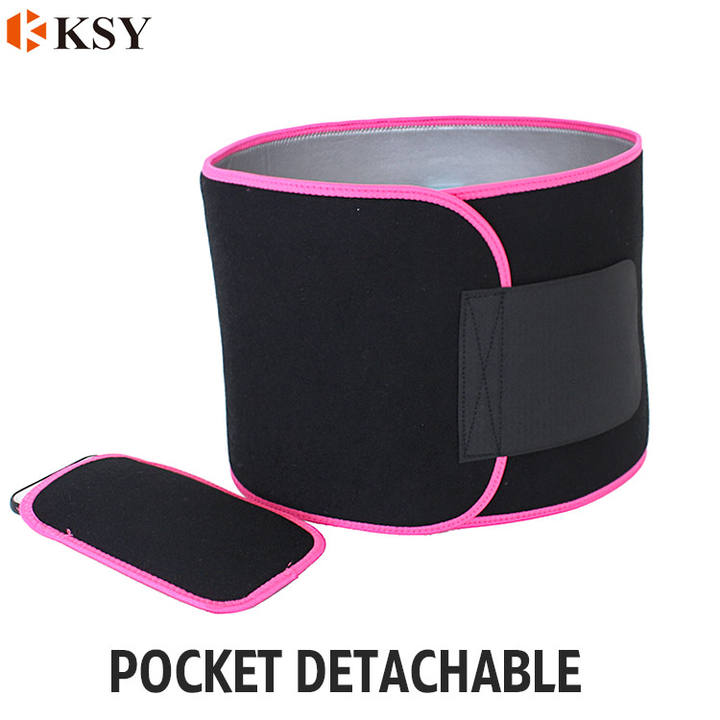 Waist Trimmers Sweat Bands Belt Seamless Sauna Women Waist Trainer Shaper Belt Support with sliver coating Factory Wholesale Factory