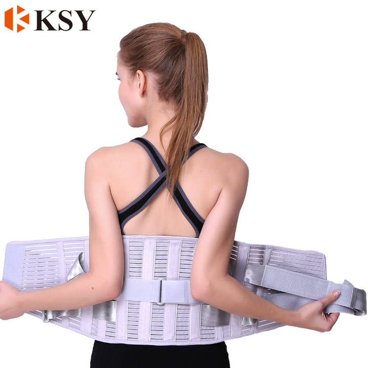 Waist support belt breathable waist trainers and shape wear high elastic pull belt waist trimmers belt