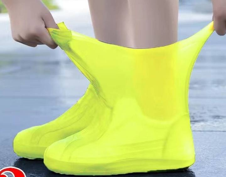 Waterproof Rain Shoes Covers Reusable Silicone Outdoor Rain Boots Overshoes Walking Shoes Supplies Reusable Fashion Shoes Cover