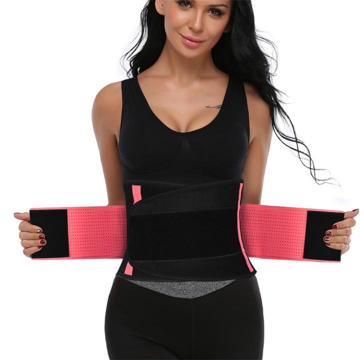 Weight Loss Tummy Wrap Band Custom Women Back Support Belt Sauna Sweat Slimming Waist Trimmer Belt Waist Trainer For Gym Direct Factory Wholesale