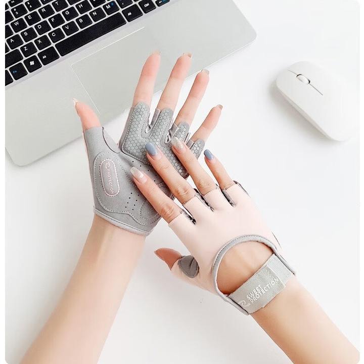 Weightlifting Gloves Women Bicycle Bodybuilding Workout with Wrist Bands Gym Fitness Gloves Wholesale Manufacturer