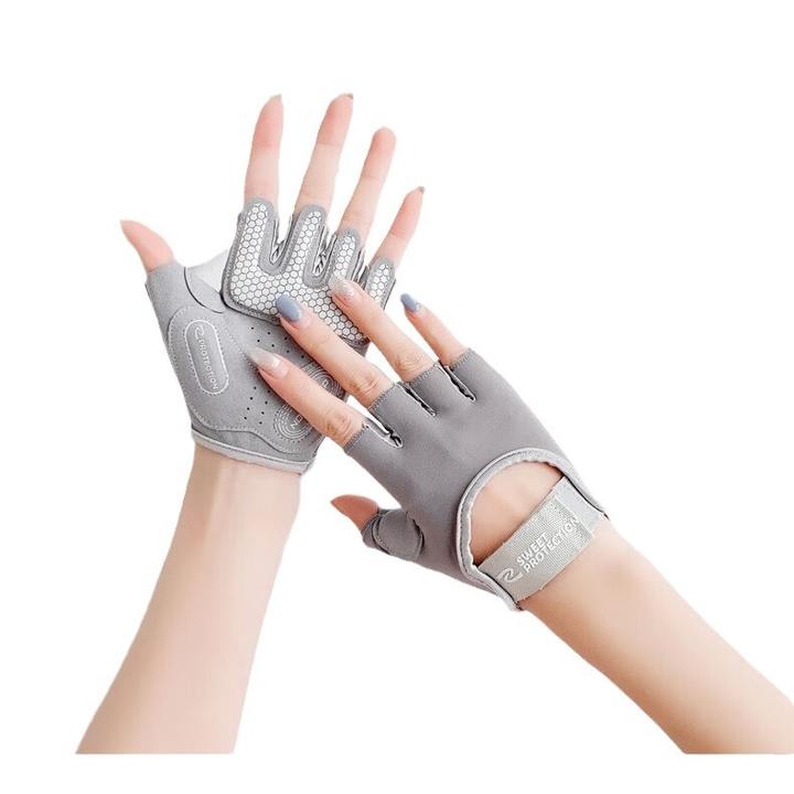 Weightlifting Gloves Women Bicycle Bodybuilding Workout with Wrist Bands Gym Fitness Gloves Wholesale Manufacturer
