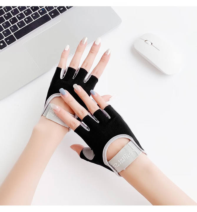 Weightlifting Gloves Women Bicycle Bodybuilding Workout with Wrist Bands Gym Fitness Gloves Wholesale Manufacturer