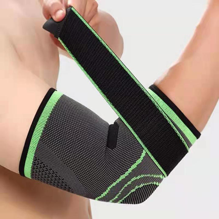 Whole sale  Elastic Elbow Bandage Compression elbow Support protector for men and women sport safely