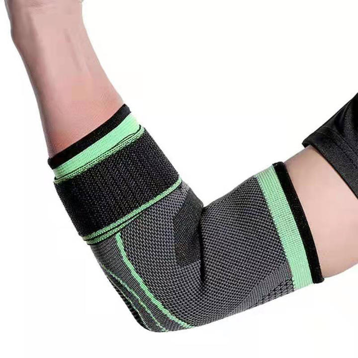 Whole sale  Elastic Elbow Bandage Compression elbow Support protector for men and women sport safely