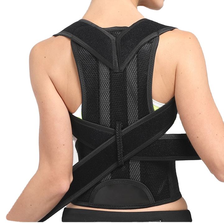 Wholesale Adjustable Posture Corrector Neoprene Belt Scoliosis Back Support Brace For Men And Women Global Trade Manufacturing