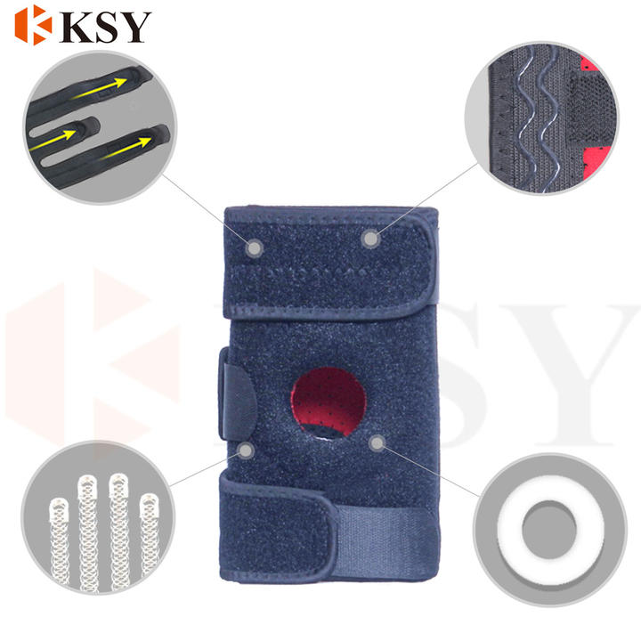 Wholesale Adjustable Sports And Fitness Knee Protection With Eva Gasket For Men And Women China Industrial Supplier Services
