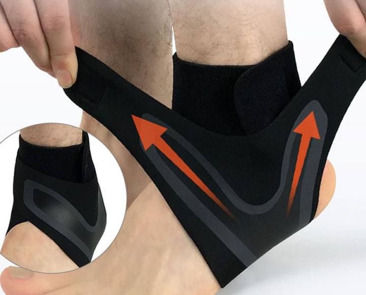 Wholesale Ankle Brace for Adjustable Support Plantar Fasciitis Compression Sleeve Sport Stabilizer Basketball Volleyball Sprains Wholesale Manufacturer