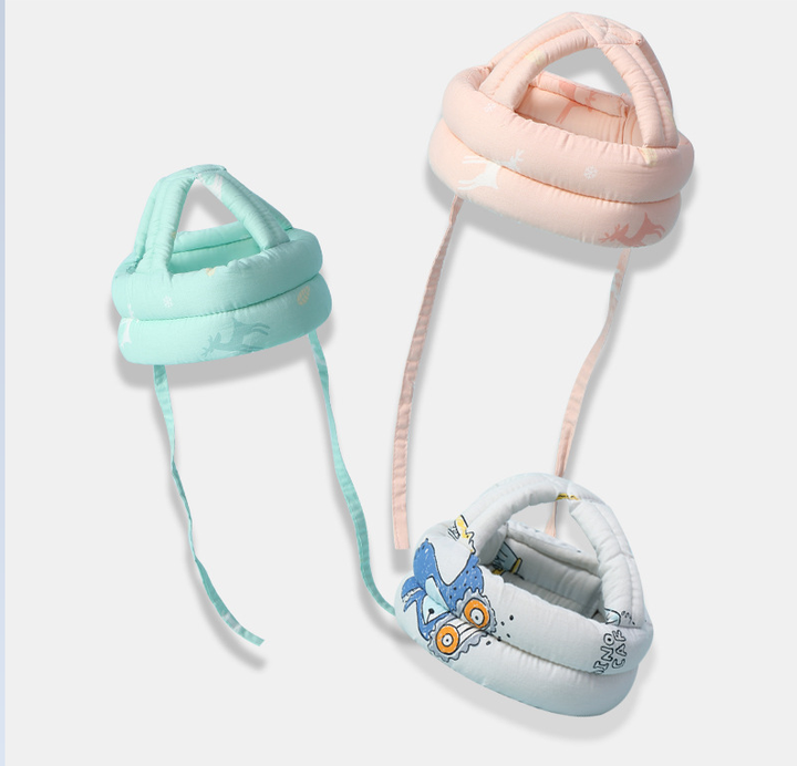 Wholesale Anti-Fall Headgear Head Protection Hat Anti Collision Sponge Adjustable Helmet Cap for baby Walk China Exporter B2B
