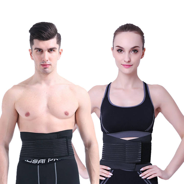 Wholesale Electric Waist Belt Men's Waist Support Belt Sport Fitness Medical Neoprene Tummy Waist Trimmer Slimming Belt Manufacturing & Supply Trade