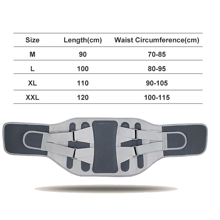 Wholesale High Quality Medical Orthopedic Waist Trainer Adjustable Back Support Belt Pain Relief Lower Back Lumbar Support Belt Direct Factory Wholesale