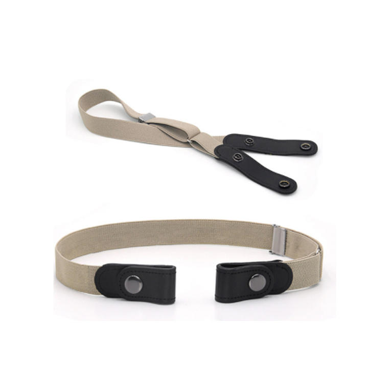 Wholesale Soft Trousers Elastic Belt Ladies Jeans Pants Waist Belt Stretch No Buckle Belt for men and women Customized Manufacturing Solutions