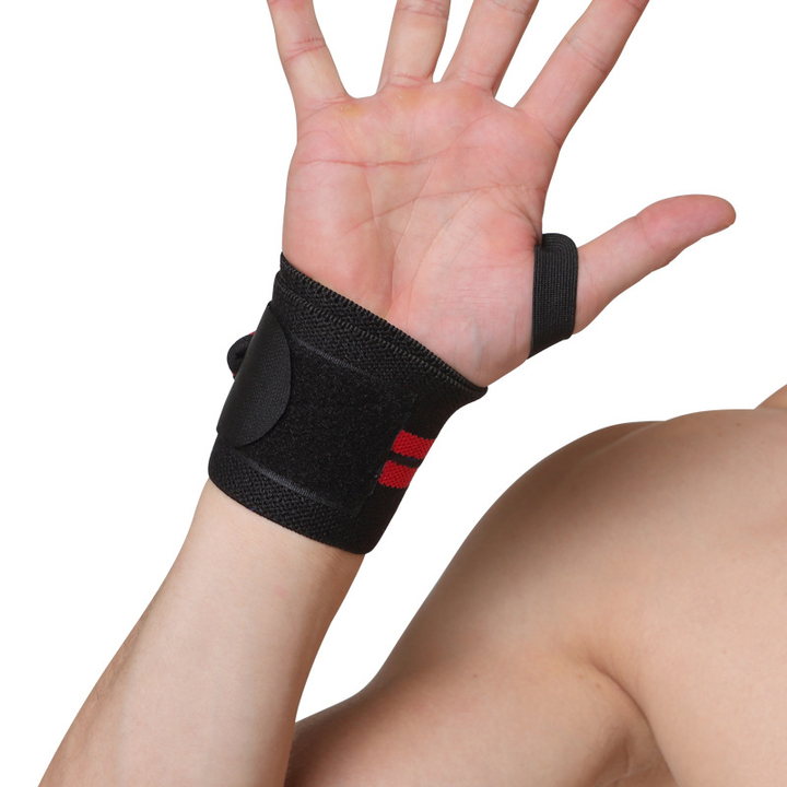 Wholesale Sports Elastic Stretchy Weight Lifting Wrist Support Wrap Brace Weightlifting Wrist wraps Factory to Consumer Hub