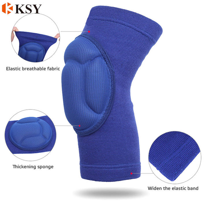 Wholesale anti collision dance kneeling knee protection adult sponge knee protection warm turtle shell knee protection Overseas Manufacturing Manufacturer