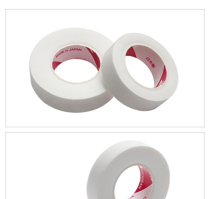Wholesale breathable easy to tear Medical Tape/White Silk Paper Under Patches Eyelash Extension Supply Eyelash Extension Tape Large-Scale Factory