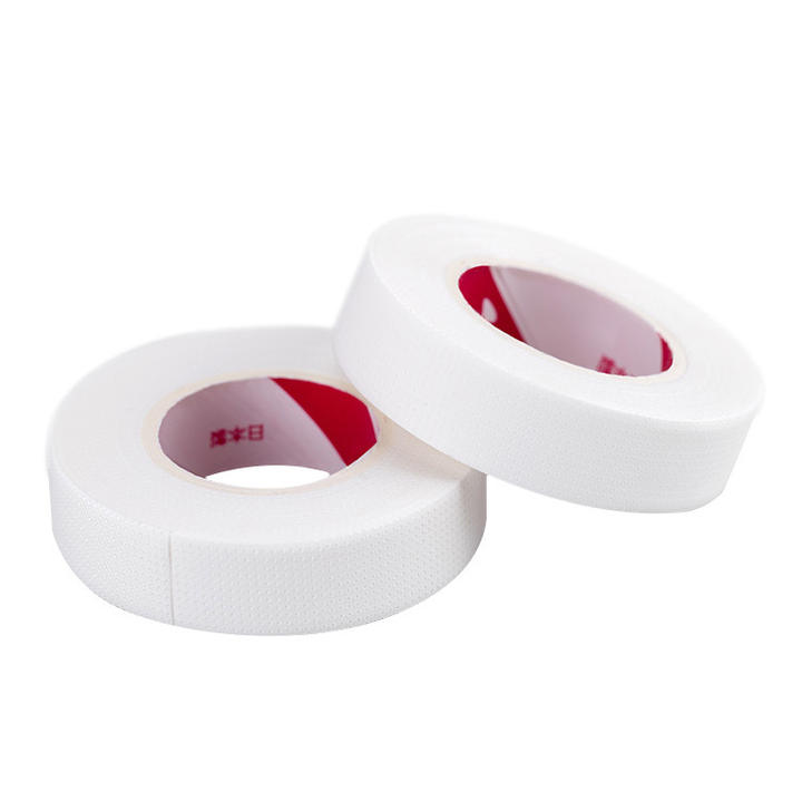 Wholesale breathable easy to tear Medical Tape/White Silk Paper Under Patches Eyelash Extension Supply Eyelash Extension Tape Large-Scale Factory