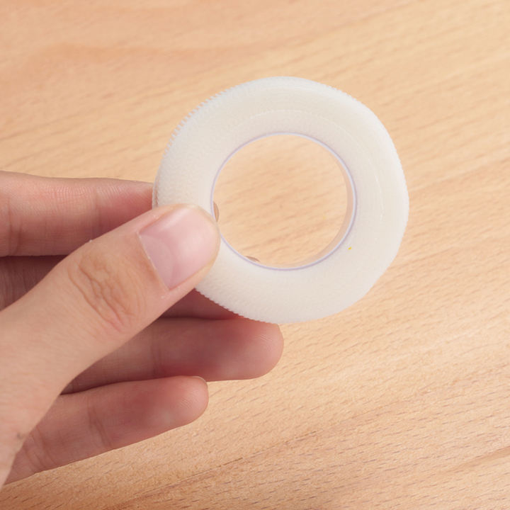 Wholesale breathable easy to tear Medical Tape/White Silk Paper Under Patches Eyelash Extension Supply Eyelash Extension Tape Large-Scale Factory