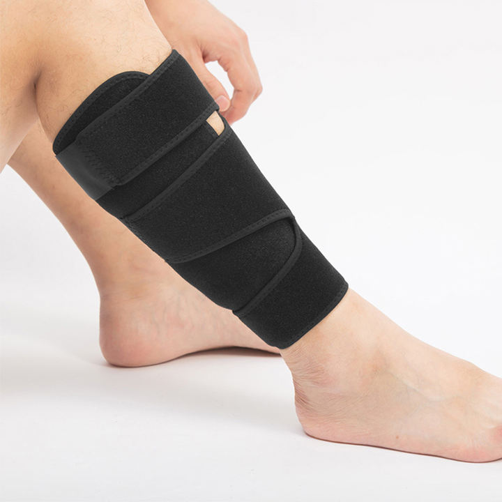 Winding pressure lightweight breathable calf strap football anti-collision leg guard equipment Factory Wholesale Export