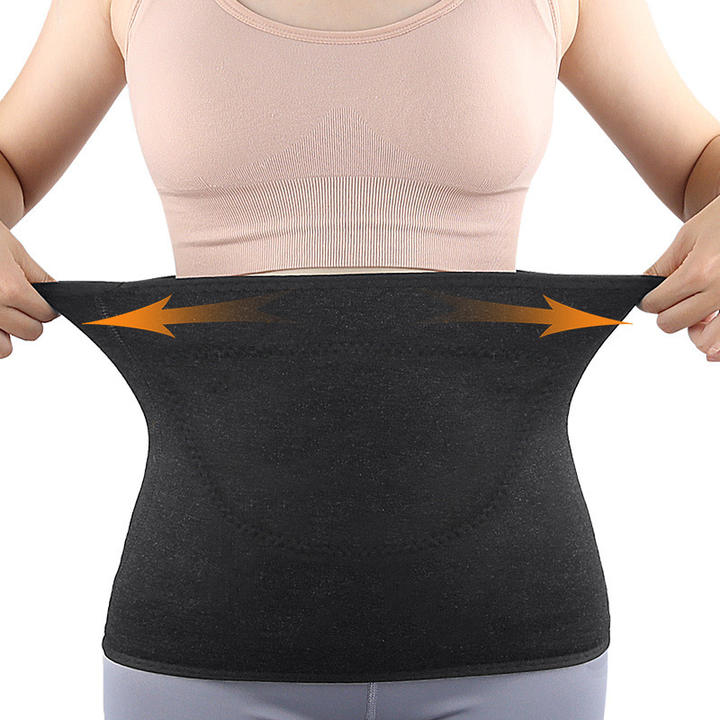 Winter all-wool men and women double thick belly warm waist protection Production Wholesale Outlet