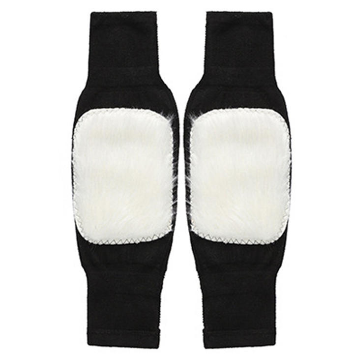 Winter cashmere knee pads with wool thickening men and women old cold leg joint knee cold knit warm knee pads Rapid Production Solutions Trade