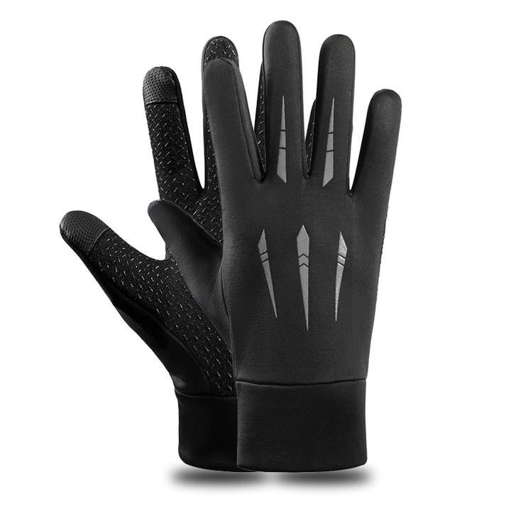 Winter gloves for men Warm cycling touch screen plus fleece non-slip outdoor sports motorbike riding gloves Wholesale B2B Pricing