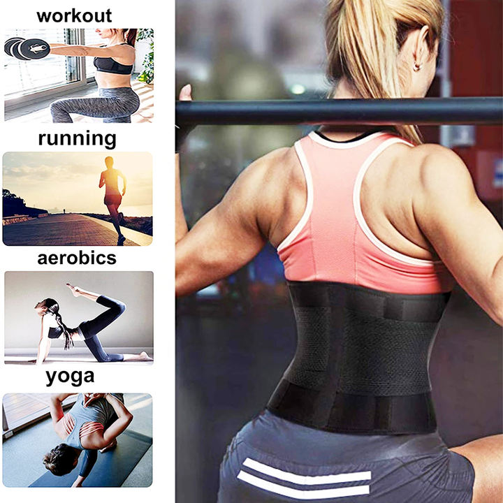 Women Waist Trainer Strap Tummy Control Cincher Abdomen Trimmer Sauna Sweat Workout Girdle Body Shaper Belly Band Sports Belt Large-Scale Manufacturing