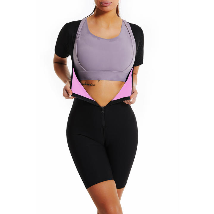 Women's Running Fitness Sweating Clothes Body Shaping Body Tightening Clothes Sports bodysuits Body Shaping Clothes