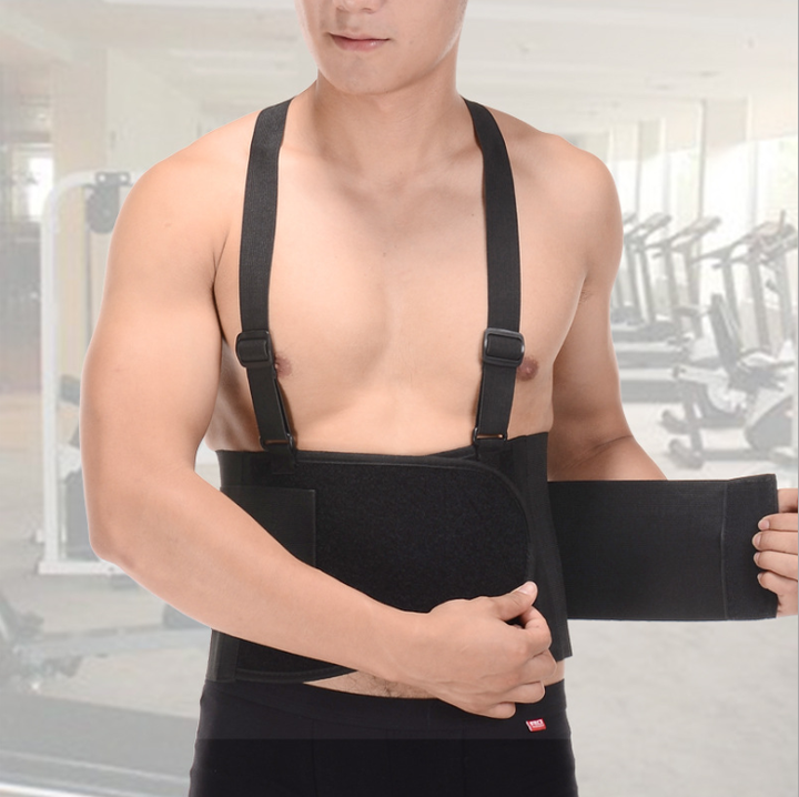 Working Support Back Brace with Adjustable Straps for Heavy Lifting Safety