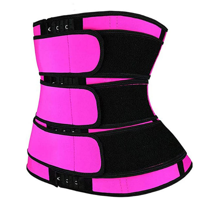 Workout Girdle 3 Belt Slim Sweat Trimmer Training Belt Neoprene Body Shaper Belly Band