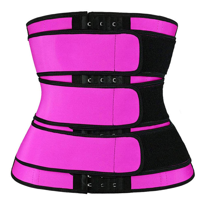 Workout Girdle 3 Belt Slim Sweat Trimmer Training Belt Neoprene Body Shaper Belly Band