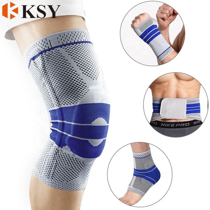 Woven Series Brace and Anti-collision Compression Knee Sleeve Best Knee Brace Elastic Knee Bandage