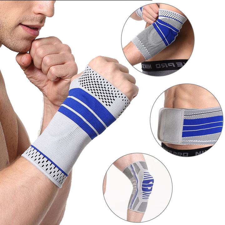 Woven Series Brace and Anti-collision Compression Knee Sleeve Best Knee Brace Elastic Knee Bandage