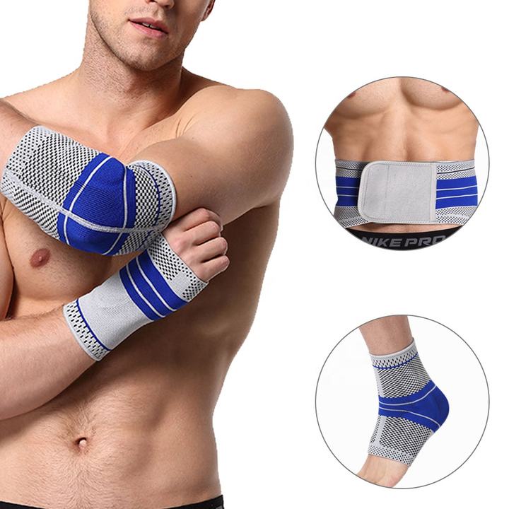 Woven Series Brace and Anti-collision Compression Knee Sleeve Best Knee Brace Elastic Knee Bandage