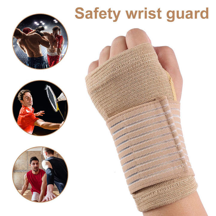 Wrist Band Protective Gloves Adjustable Protector Hand Protector Elastic Fitness Sports Bandage for Cycling