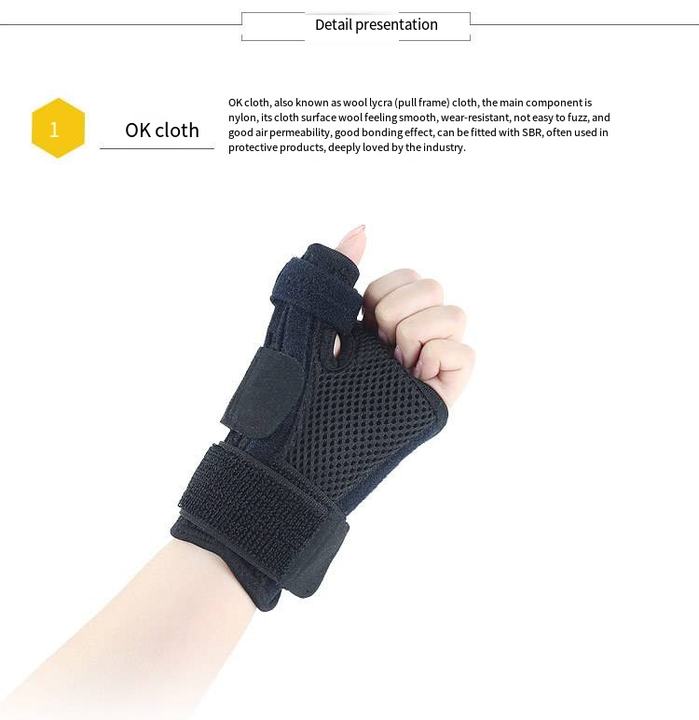 Wrist Protector Orthopedic Fits Both Hands Night Sleep Gym Wrist Support Brace for Treating Wrist Pain Industrial Exporter Factory