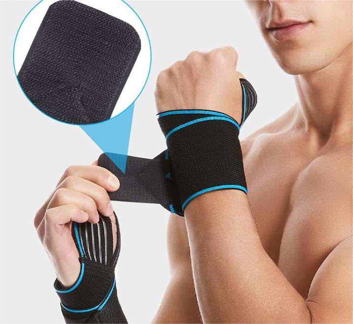 Wrist joint sprain strain pressure strap basketball fitness lengthening wrist brace