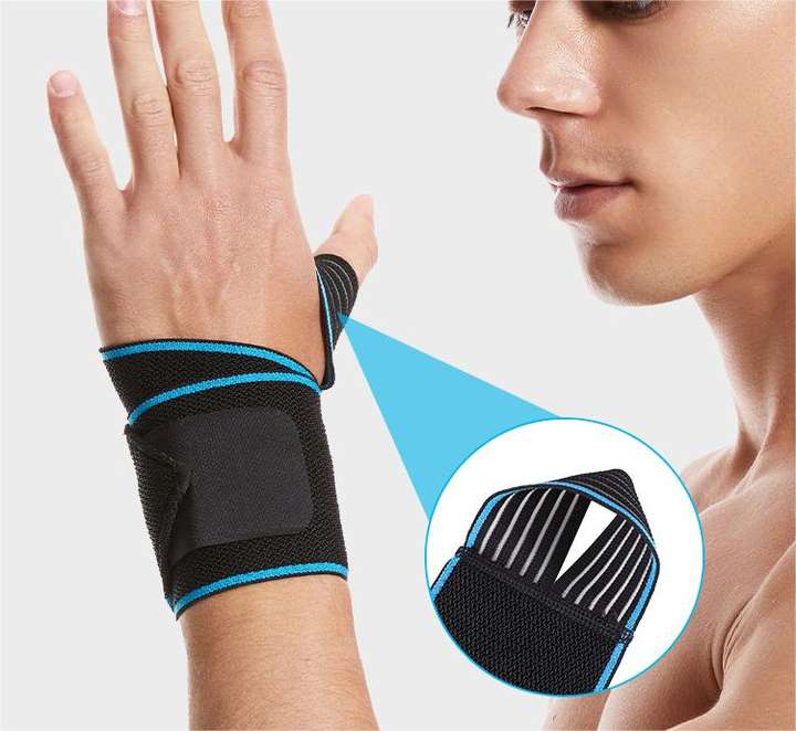 Wrist joint sprain strain pressure strap basketball fitness lengthening wrist brace Factory Direct Sales Export