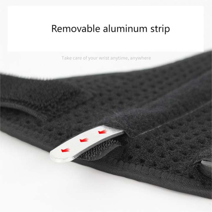 Wrist sprain fracture tendon sheath protection thumb Adjustable steel bar support mesh breathable hand protection