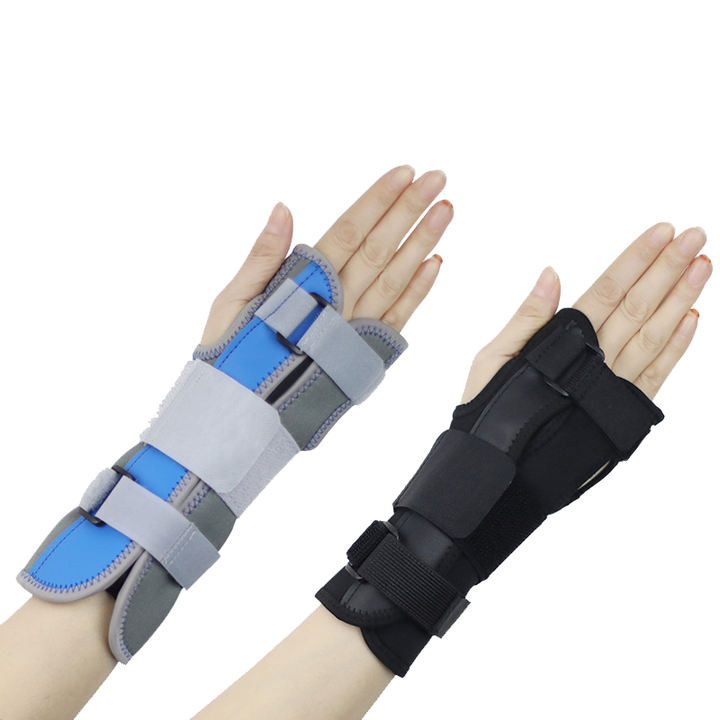 Wrist sprain protection palm Vent tendon sheath protection aluminum plate fixed support wrist brace