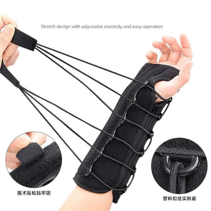 Wrist strap Pull rope elastic self-adjusting stable support Wrap pressure wrist support