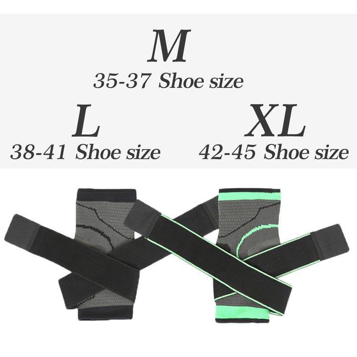 Ankle brace Sport Compression Sleeve Foot Drop Bandaged Ankle Support Brace Bulk Orders Factory