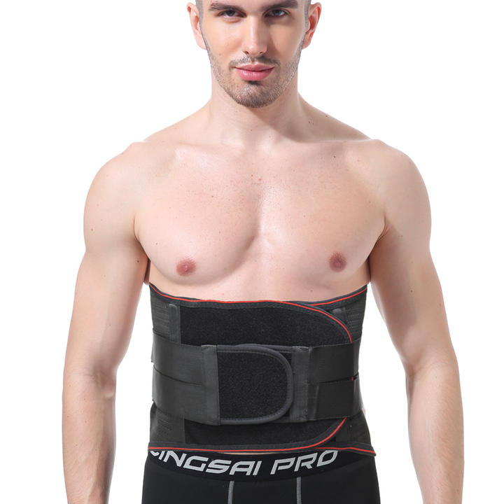 Best selling Compression Pain Relief Double Pull Lumbar Brace Lower Waist Support Belt Wholesale Trade Supplier Innovation