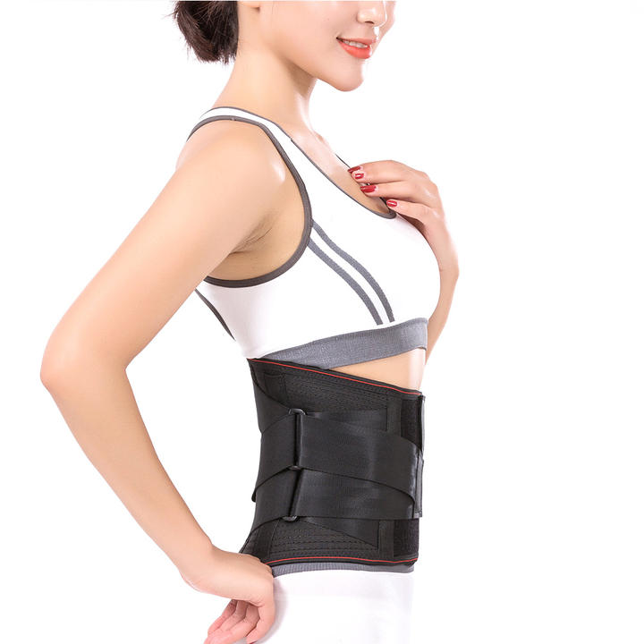 Best selling Compression Pain Relief Double Pull Lumbar Brace Lower Waist Support Belt Wholesale Trade Supplier Innovation