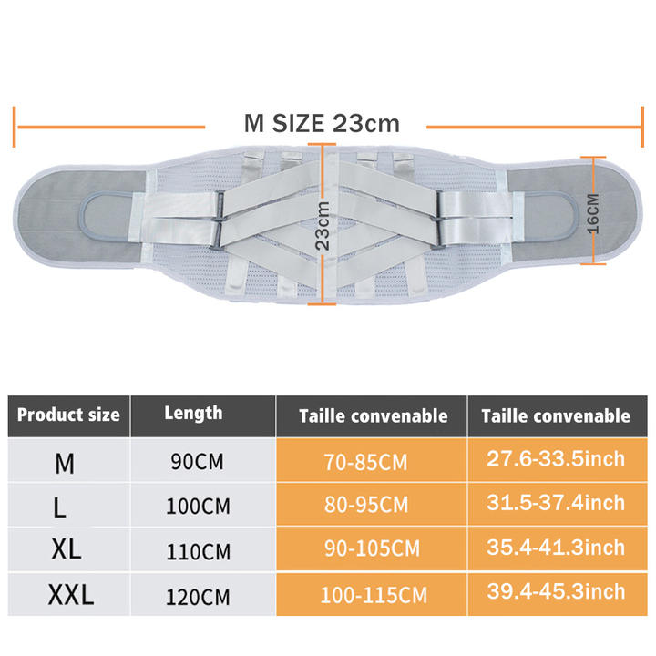 Best selling Compression Pain Relief Double Pull Lumbar Brace Lower Waist Support Belt Wholesale Trade Supplier Innovation