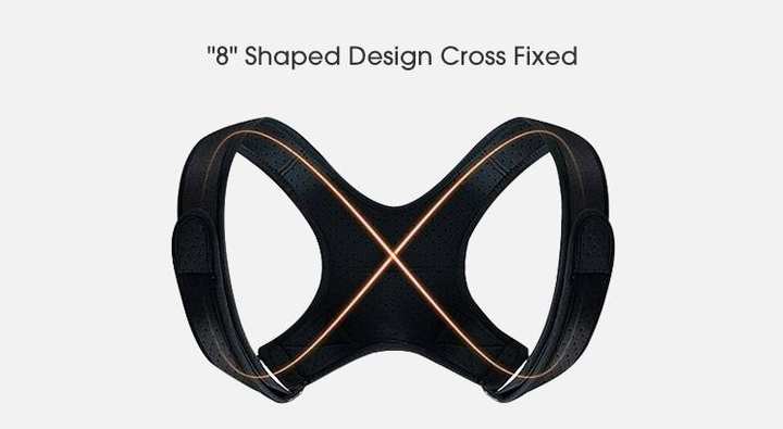 Clavicle poster corrector adjustable shoulder back support posture corrector with should support for men and women Export Wholesale